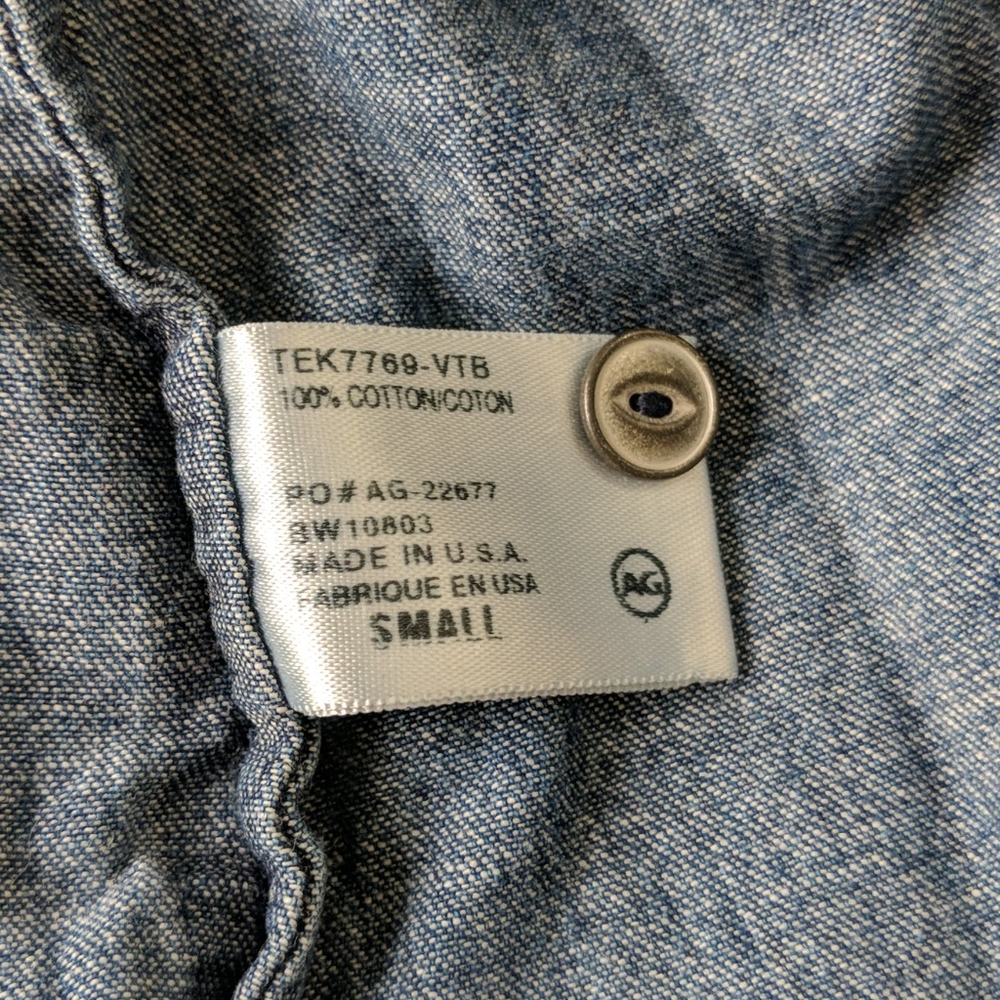 Denim Button Up - Picture 5 of 5